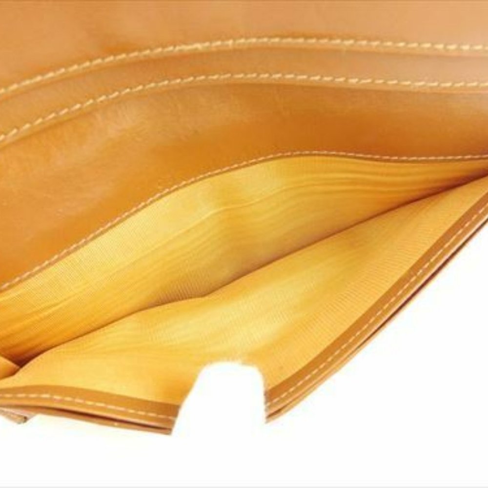 Gucci Wallet Purse Long Wallet leather Brown Woman unisex Authentic Used T7729 - Picture 6 of 8